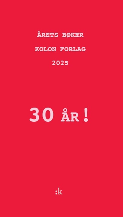 Bilde til artikkelen Kolon forlag presenterer årets bøker 2025!
