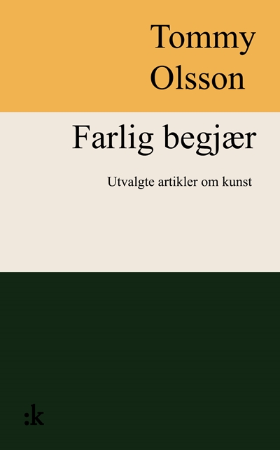 Omslaget til Farlig begjær